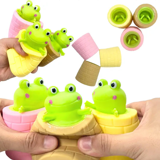 Educational Frog Squeeze Toy